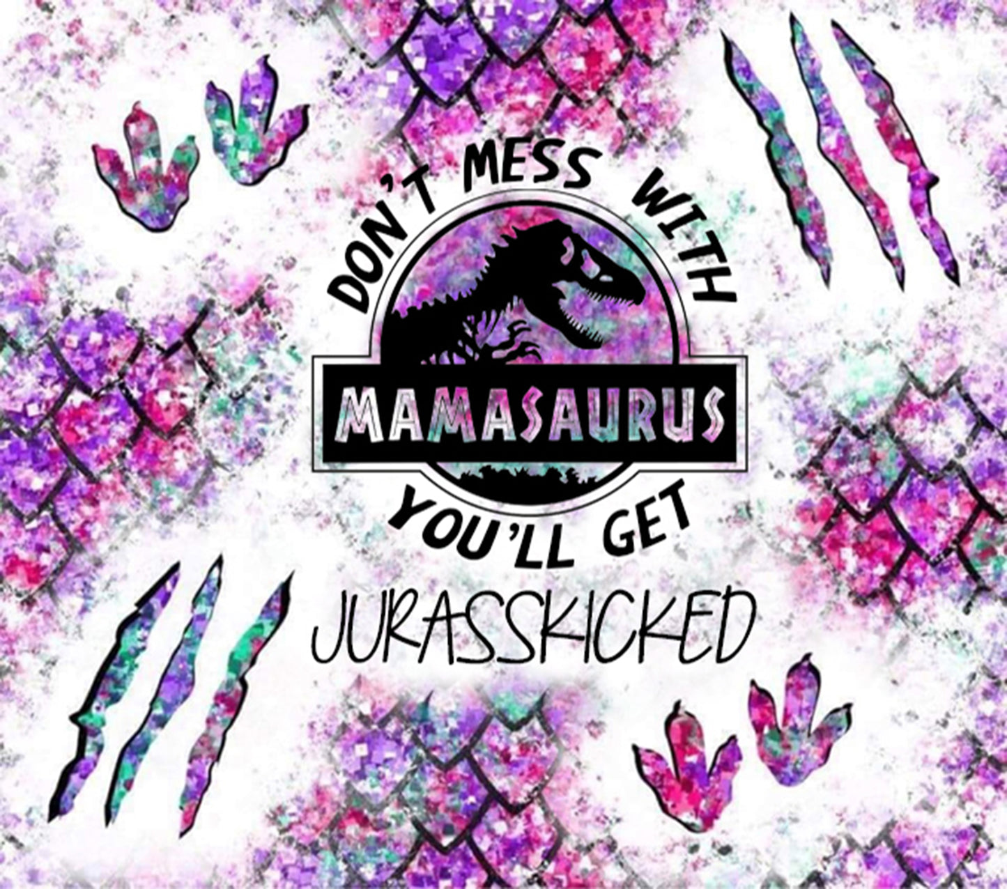 Mamasaurus 20oz Tumbler image 0