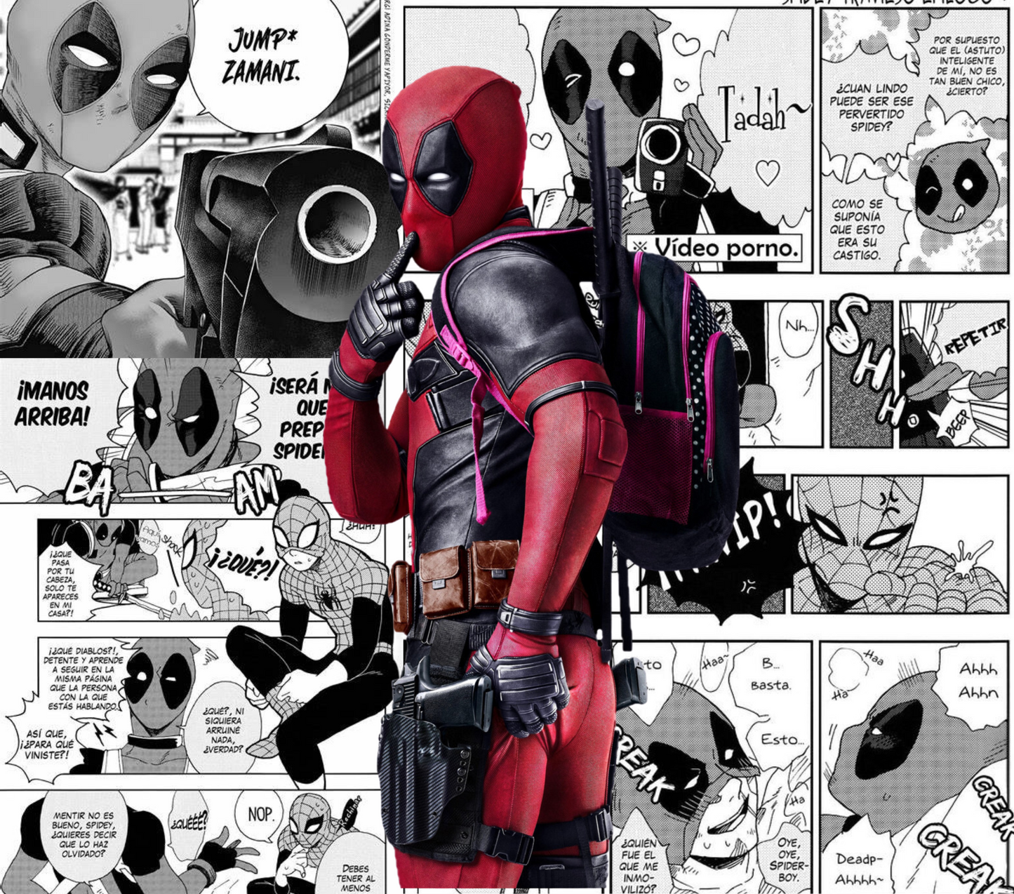 Deadpool  20oz Skinny Tumbler image 0