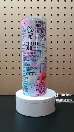 Sarcastic 20oz Tumbler